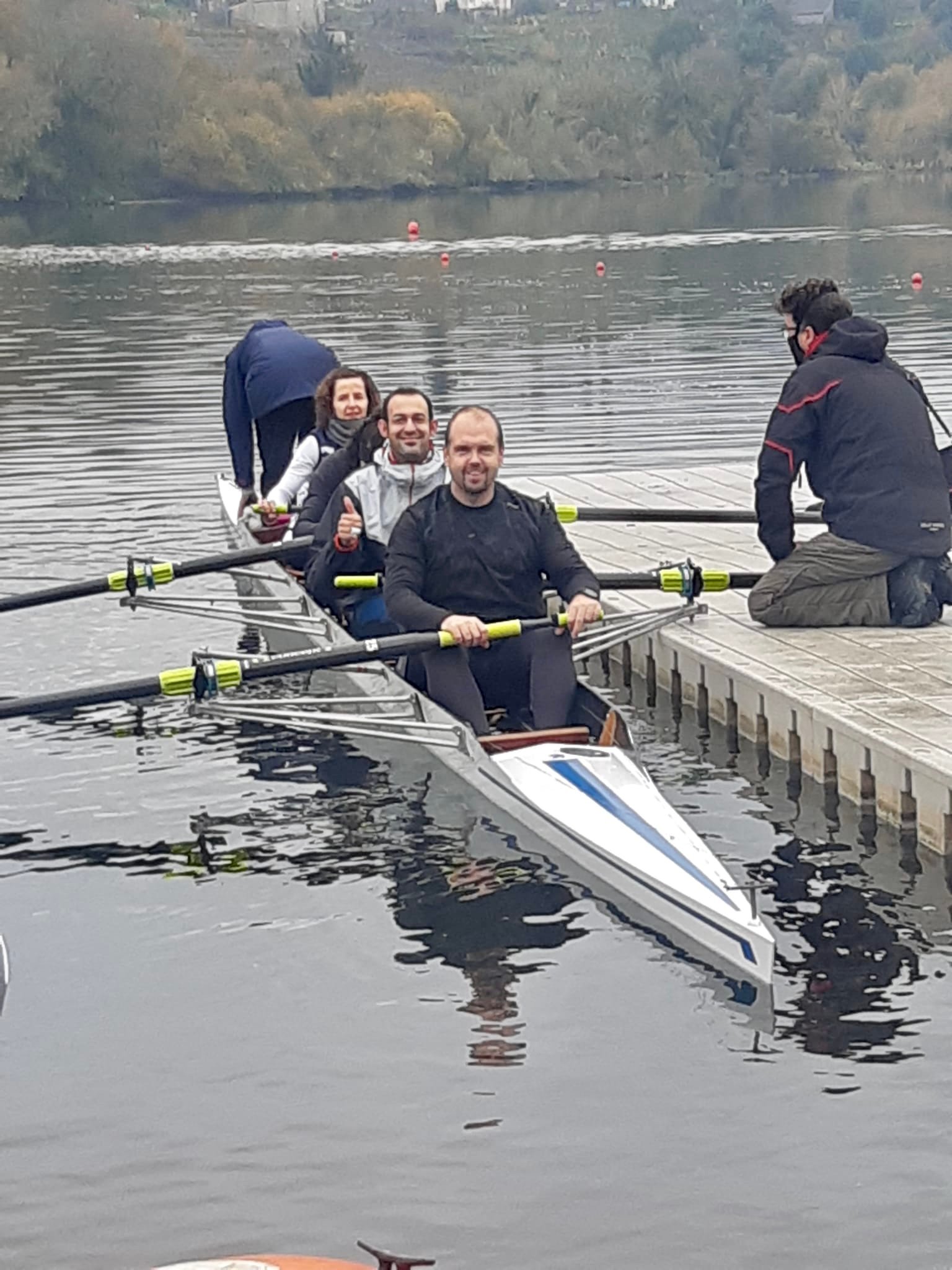 De marca en el 4 olímpico en la concentración de la selección en Laias
